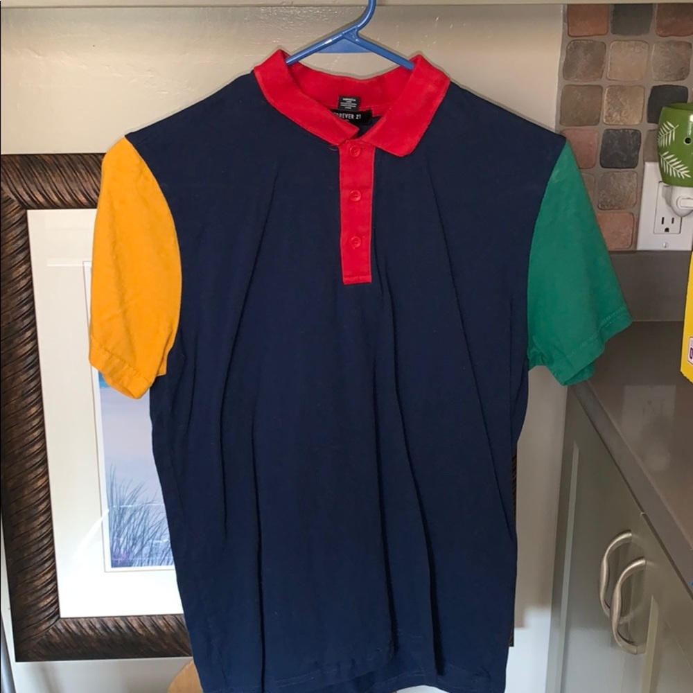 colorful Forever21 t-shirt men’s small